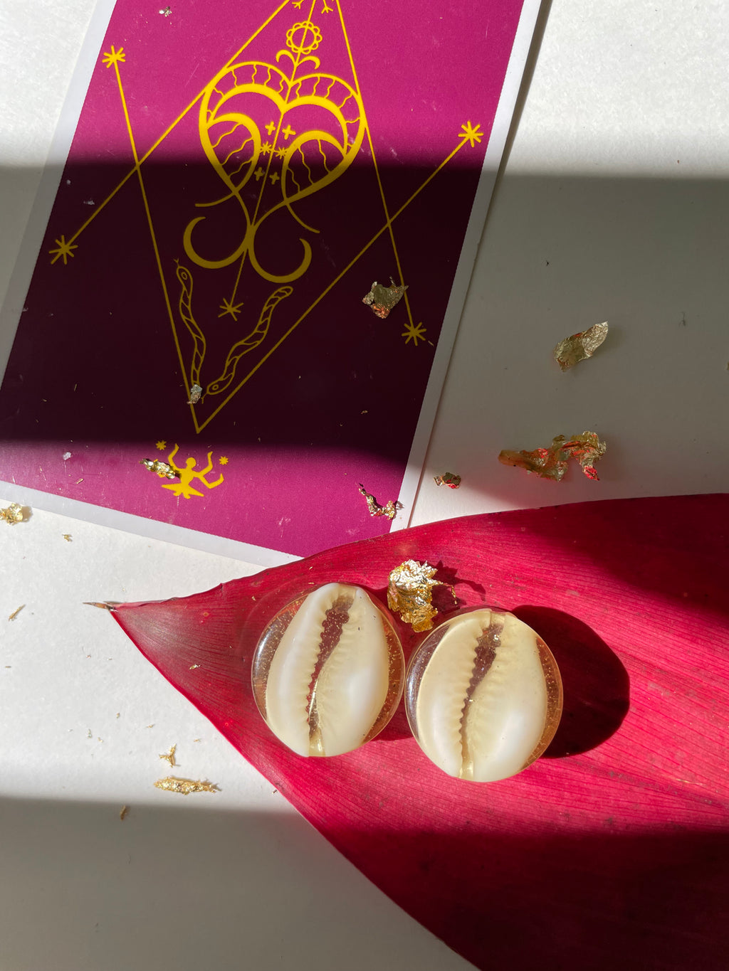 Resin Cowrie Plugs